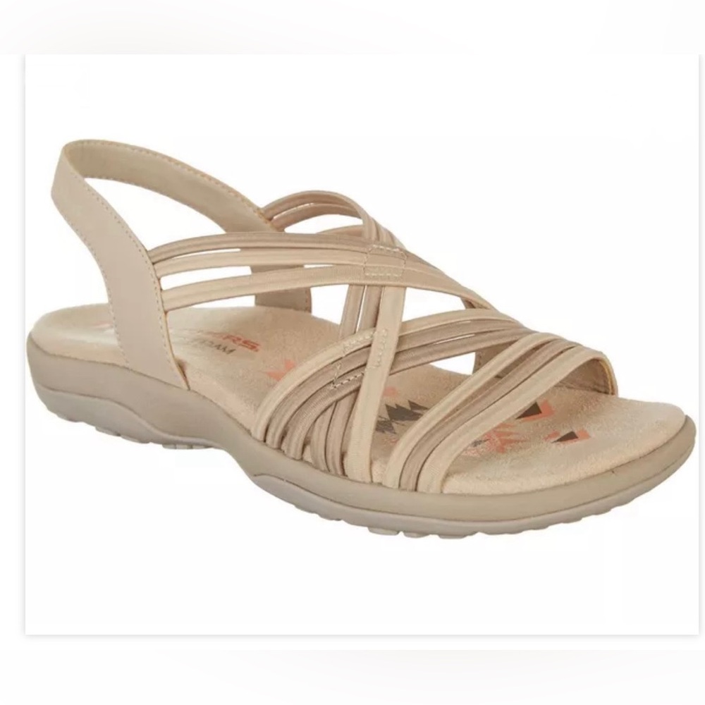 Brand New, Never Worn -Skechers Reggae Slim Simply Stretch Sandals